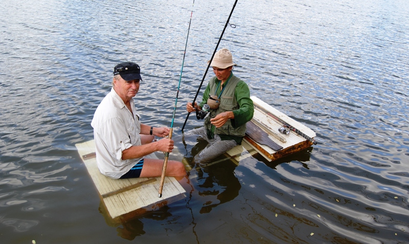 Med Nicolaus på fisketur i Rio Clara